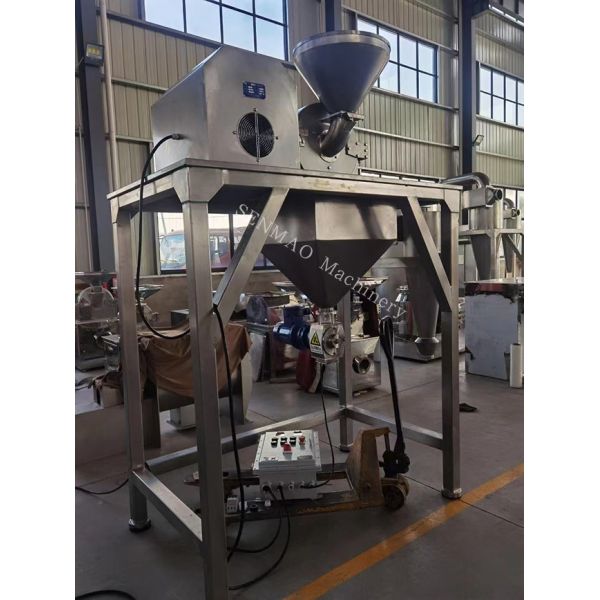 40B Stainless Sanqi Industrial Powder Grinder Machine Gear Plate Crusher
