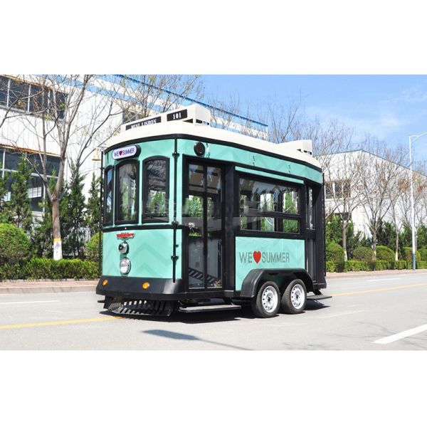 Customized Style Mobile Fast Food Truck with Wheat Raw Material and Hot Coffee