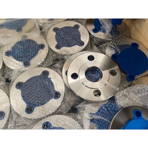 Flanges de acero inoxidable con rosca de cara elevada ASTM 304 304L 300LB Ss