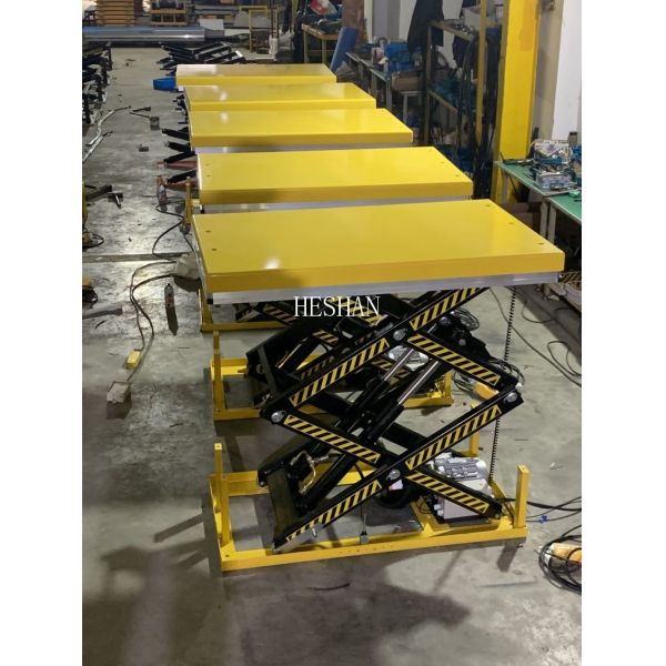 China Supplier Industrial Factory Scissor Hydraulic Workshop Table Lift