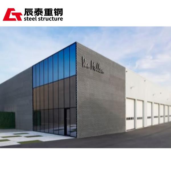 Multi Story Corporate Steel Structure Office Building Prefabricated