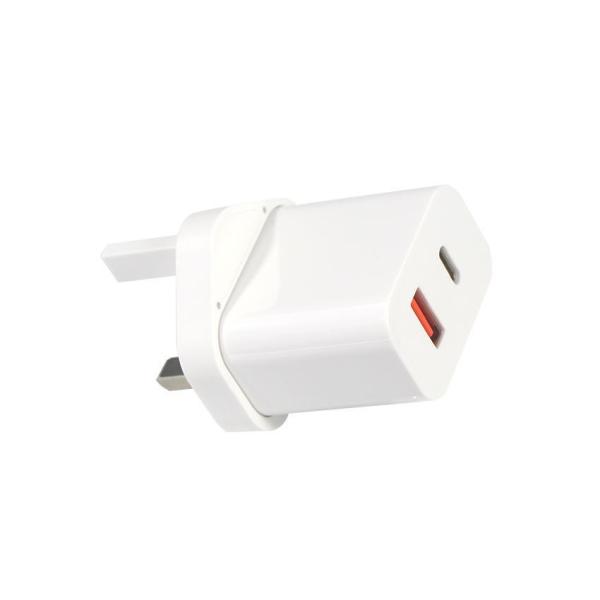 20W USB-C PD Fast Charger with QC3.0 for Mobile Phones