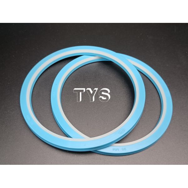 95x110.5x6.3 size blue&White High Quality Buffer Ring Seal For Excavator Hydraulic Rod china suppier Seal HBY