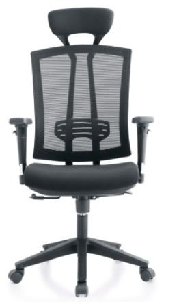 DIOUS Mesh Back Desk Chair, capacidade de peso da cadeira da rede do escritório do preto do plutônio Armpad 300 libras