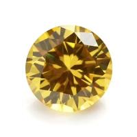 Por mayor 3A Colores CZ piedras redondeadas 3,0 mm, 9,0 mm Cubicos sueltos de moissanita Diamante para joyas de plata