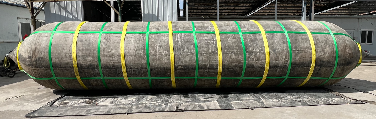 Bolsas de aire de goma marina de 5m-25m para lanzamiento de barcos / Soporte de flotación