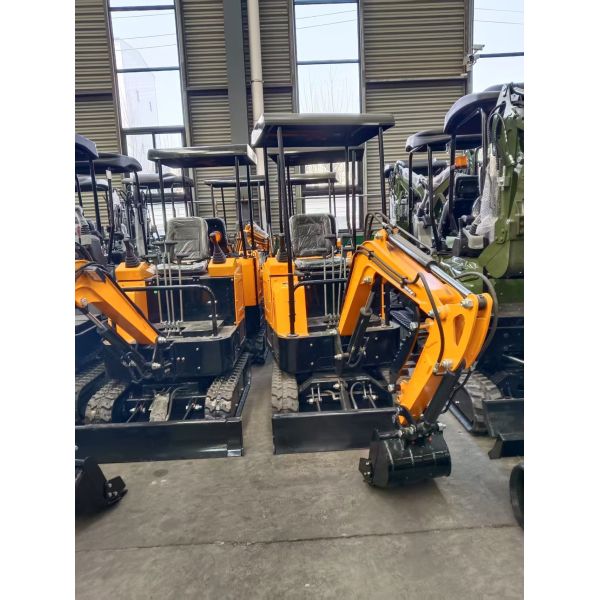 3.5 Tonne Mini Garden Excavator Small Crawler Tailless Hook Digger Customized Colour