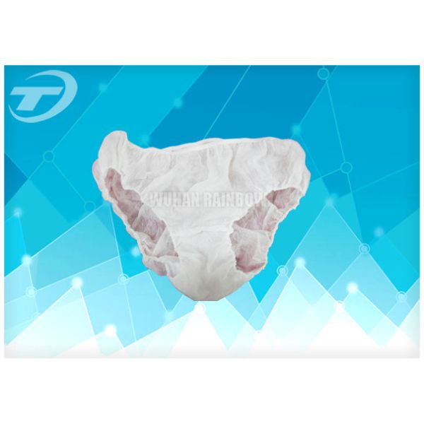 Professional Non Woven Disposable Briefs / PP Panties With CE / ISO