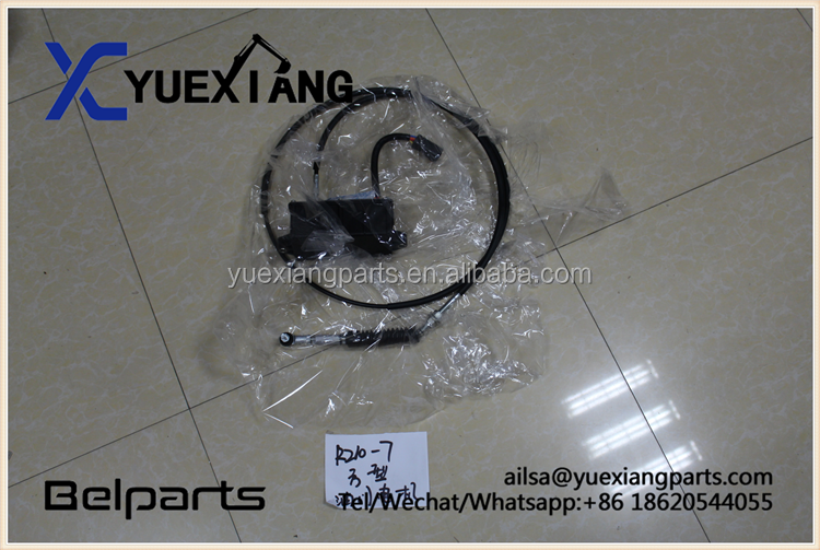 Губернатор R210-7 R110-7 R150-7 R220-7 21EN-32260 21EN-32300 акселератора кабеля рулевой машинки экскаватора Belparts