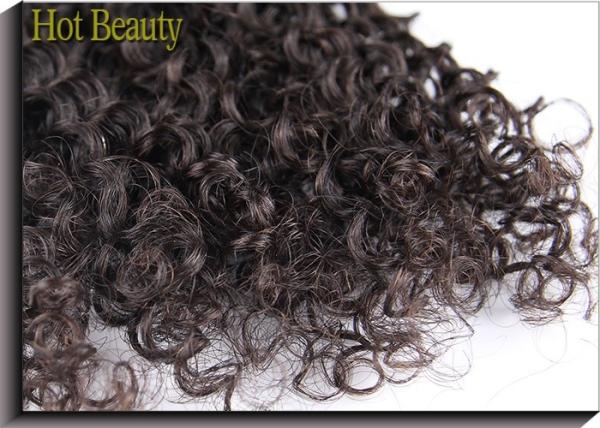 Grade 6A Kinky Curly Unprocessed Virgin Human Hair Extensions 100G Per Bundle