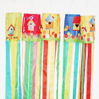 Spring seasonal wind sock Birdcage