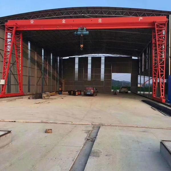 Guindaste de pórtico da viga do armazém 20m/Min 32m único