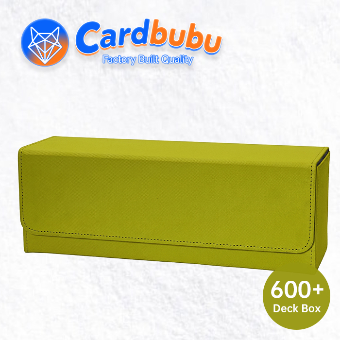 Trading Card Double Deck Box 12.28in Storage Mtg Magnetic Deck Box