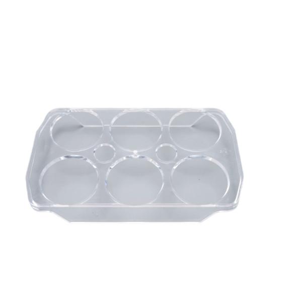 Estante de huevos para refrigerador, piezas de soporte de plástico, moldeo por inyección personalizado a granel