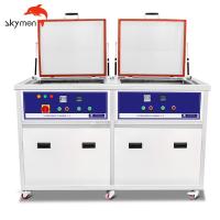 2400W líquido de limpeza ultrassônico dos tanques do dobro do FCC 175L para o líquido de limpeza ultrassônico industrial das peças eletrônicas