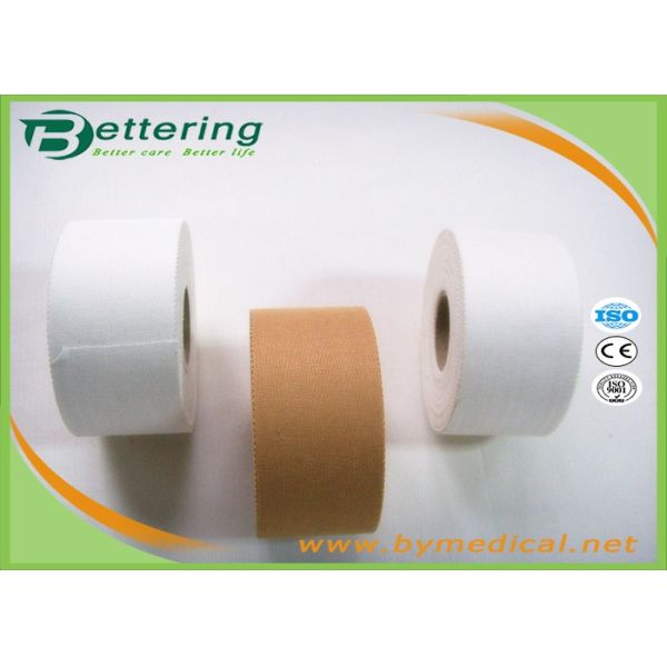3.8cm Athletic Rayon Elastoplast Rigid Strapping Tape , Colored White Sports Tape