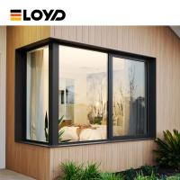 Double-Glazed Aluminum Casement Window with Enhanced Security