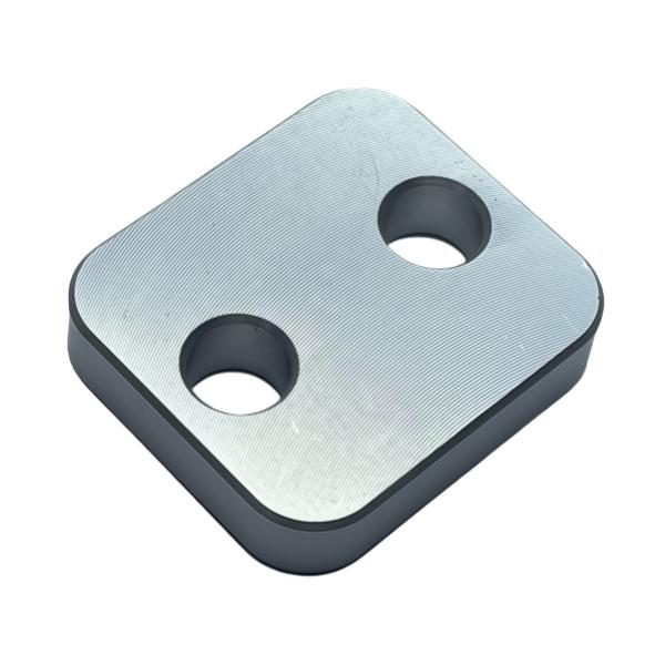 Piezas de máquina de robot de aluminio con acabado de anodizado natural​