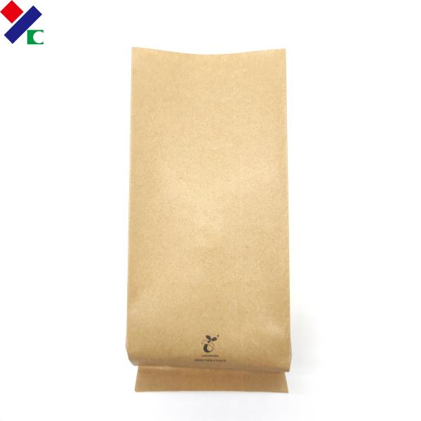 Da soldadura térmica do PLA do papel de embalagem do malote sacos 100% de café Compostable com válvula e logotipo feito sob encomenda