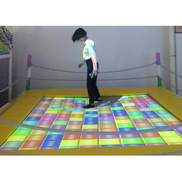 Trampoline Interactive Floor Projector With One Camera Wireless Mouse Keyboard