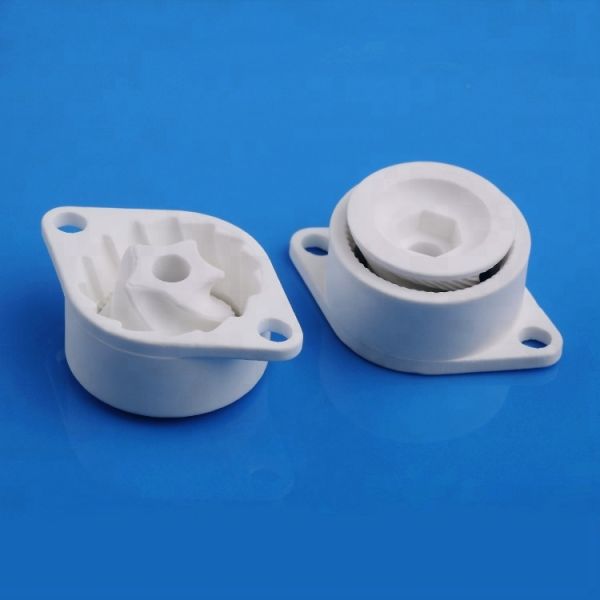 Precision Zirconia Industrial Ceramic Parts Ceramic Machining Sleeve Bushing Custom Services