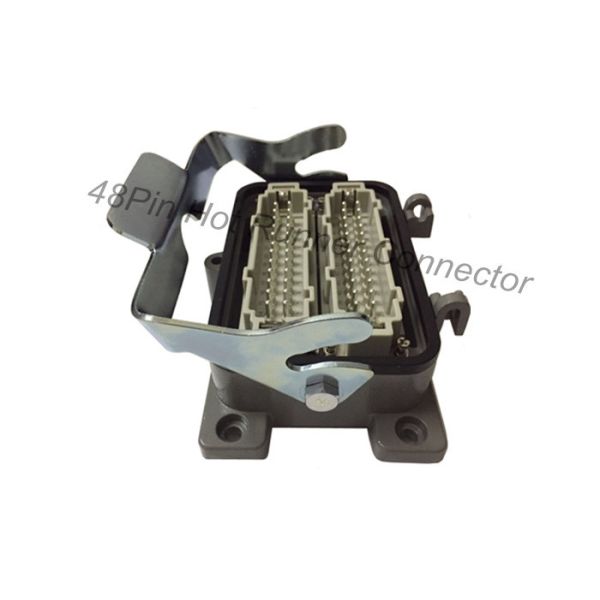 Screw connection 48Pin hot runner connector box HE-048-M&H48B-HB-1L|hot runner mold boxes protection IP65,UL94 V0
