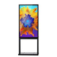 55' IP66 adhérence optique imperméable à l'eau 2500 nits publicité LCD extérieur kiosque d'affichage numérique avec faible dissipation d'énergie