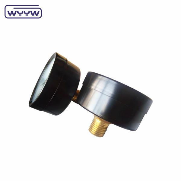 Pressure gauge portable 2.5 60mm 10bar 16bar hot sale axial price analog pressure gauge water manometer