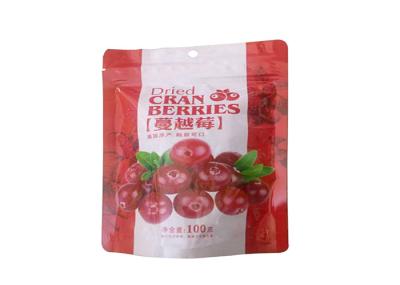 Heat Seal Stand Up Plastic Pouch Packaging Food Grade Aluminium Foil With Tear Notch