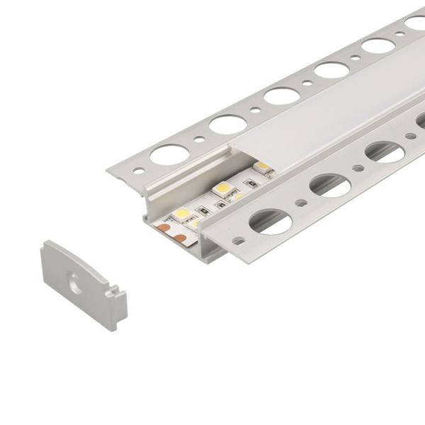 SMD 2835 5630 5050 Drywall LED Strip Profile Channel 1m 2m 3m
