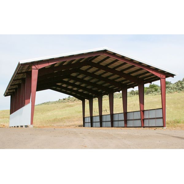 Стальная конструкция Стальная сена Складные здания Хранилище Металлическое здание