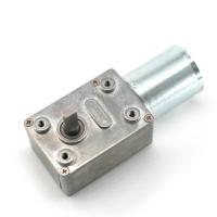 JGY370 12V motor de corriente continua de torque alto caja de cambios de gusano con engranaje de gusano