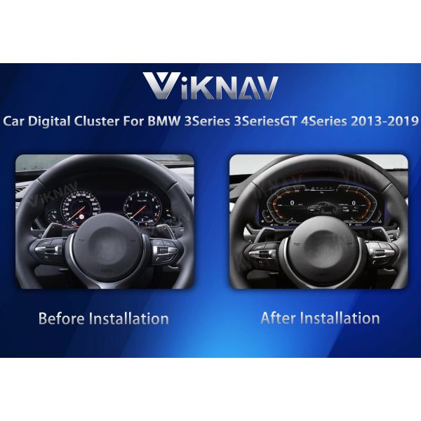 VIKNAV Цифровой приборный кластер для BMW 3серии 3серии 4GT серии 2013-2019