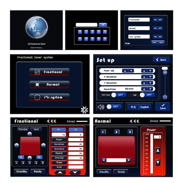 Máquina de rejuvenecimiento de la piel con láser CO2 fraccionado vertical, eliminación de arrugas, láser CO2 fraccional fraccional, fabricantes de máquinas láser