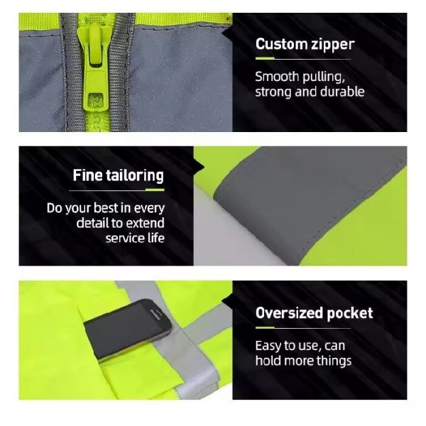 Personalizar todo tipo de chaleco de seguridad chaleco reflector ropa de alto brillo reflector chaleco reflector
