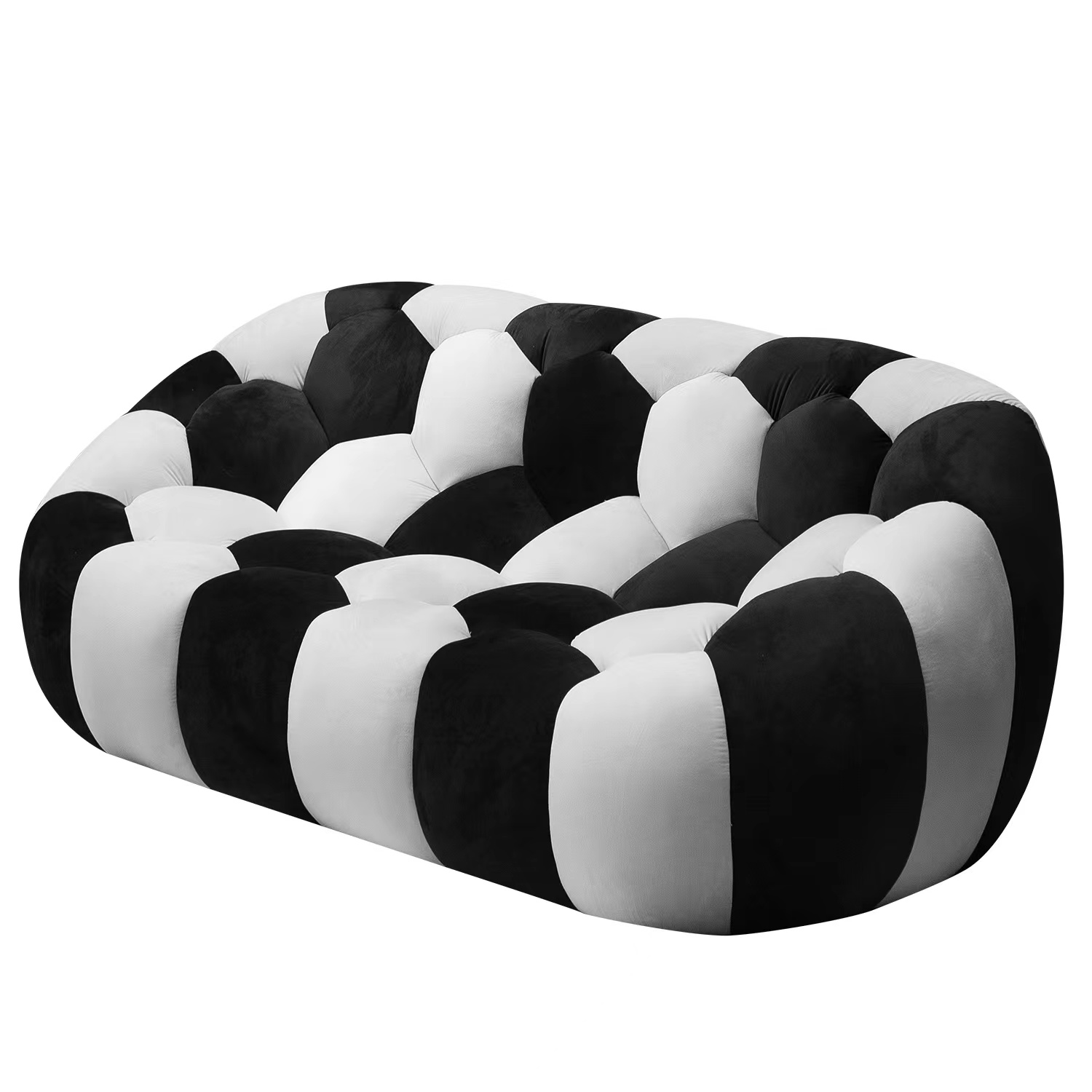 Luxury French Hotel Room Sofa Bubble Pumpkin Sofa