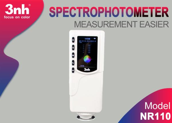 NR110 portable spectrophotometer colorimeter Netherlands CIE lab colour measurement equipment 