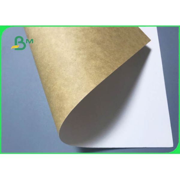 caja del envasado de alimentos de 300gsm 365gsm FDA Clay Coated Kraft Back For