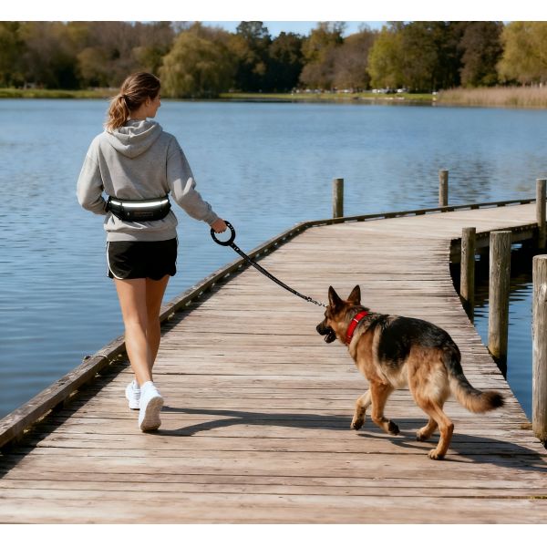 Comfortable Smart Dog Leash Pet Supplies Set Including Adjustable Dog Collar 100% Nylon Letter Pattern Reflective Premium Pet