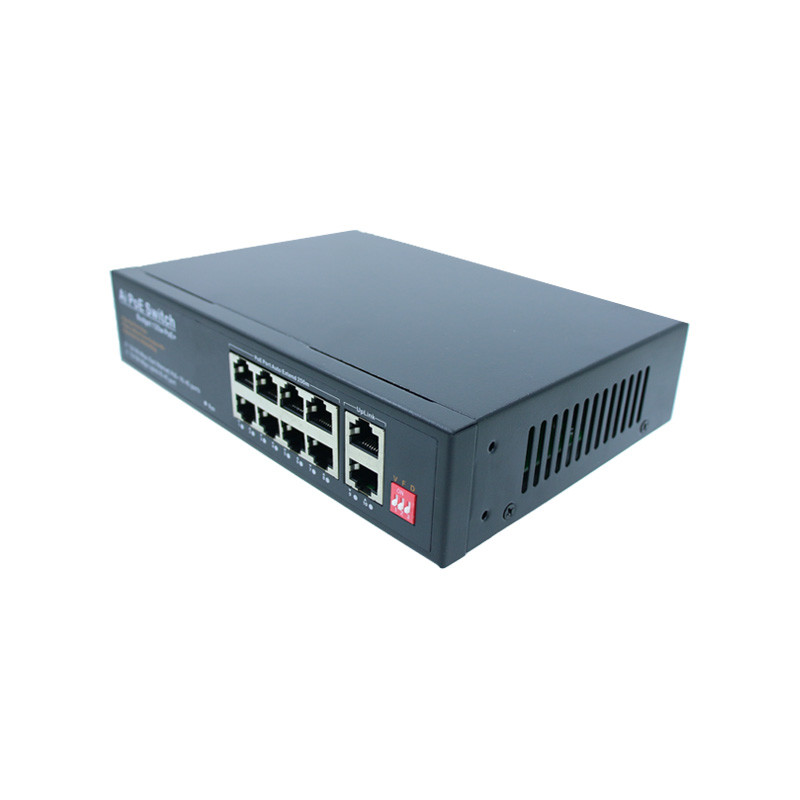 Автономные порты переключателя 8 гигабита IEEE802.3 и 2 100M электрических порта