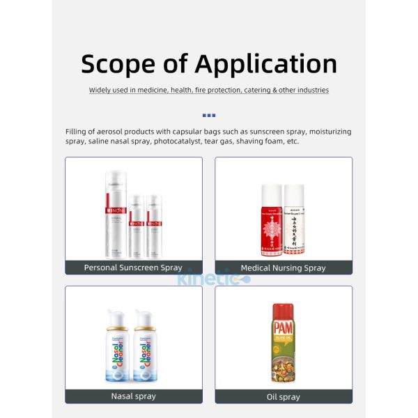 Latest Design Manufacturing Plant Hair Color Spray Filling Machine for Semi Automatic Paint Spray Aerosol Filling