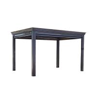 Gazebo d'extérieur - Gazebo de patio en aluminium robuste pour la cour arrière, gazebo Yardistry en métal robuste