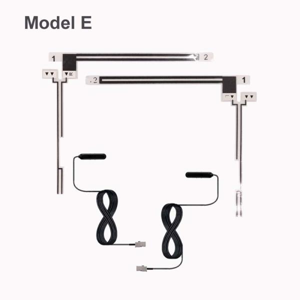Isdb-T Film Digital Tv Antenna With GT13 Connector For Mobile Custom Radon Color