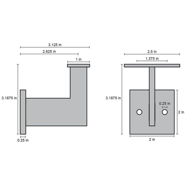 Современный стальной лестничный рельс линейный рукоят для простой установки рукоятки