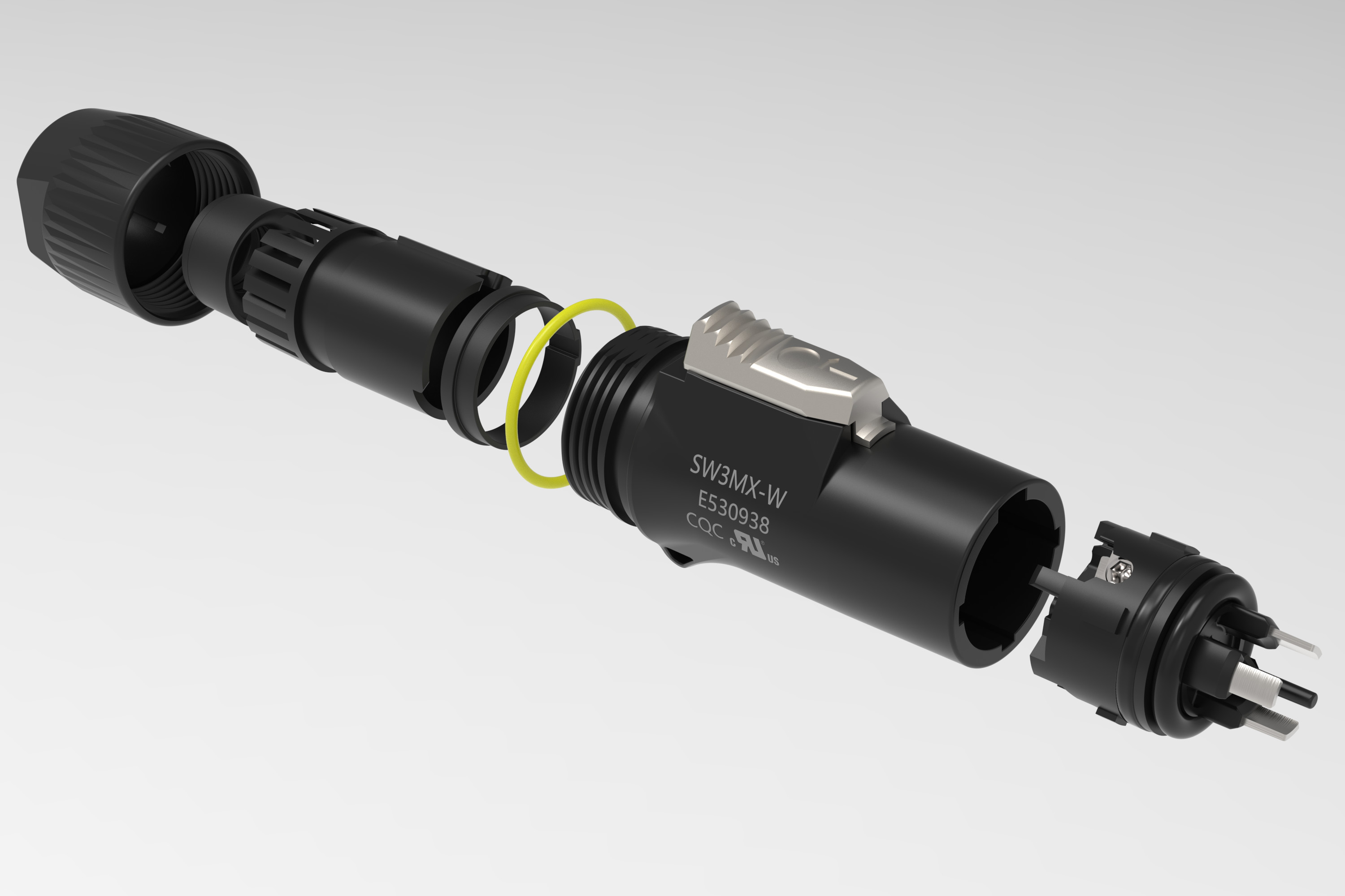 CQC、CE、UL водонепроницаемый Powercon вставка черный соединитель 250v 20A точность водонепроницаемый 3-ядерный Powercon светодиодный соединитель AC женский мужской разъем 3-конечный трейлерный разъем трехпольный разъем 3-конечный