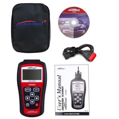 Ferramenta de diagnóstico barata do varredor do carro de MS509 Konnwei OBD2 com espanhol