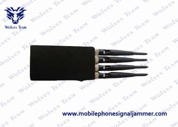 Compact Structure Mobile Phone Signal Blocker Jamming Range 5 - 30m CDMA GSM DCS PHS 3G