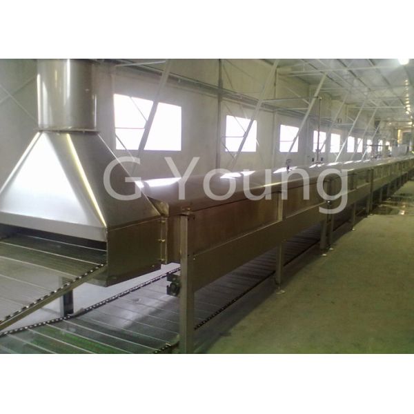 62 500 Cakes 450mm Roller Fried Bag Automatic Noodle Making Machine 80g Per Cake