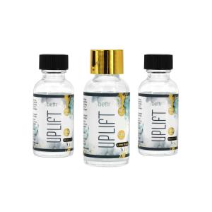 カスタムロゴ濃縮化粧品ジャー30mlガラスオイルボトル