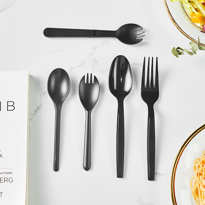 100% Biodegradable Compostable Knives Spoons Forks in Different Size for Initial Payment